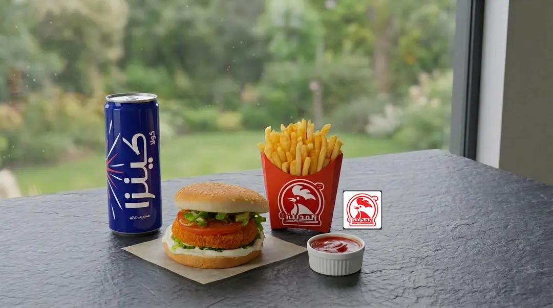 Mini Chicken Burger Meal