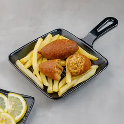 Fried chicken kibbeh