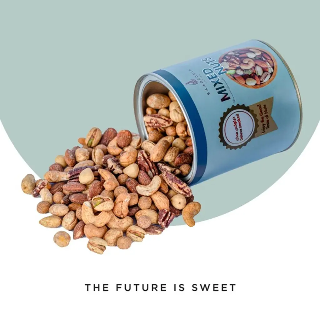 DELUXE SMOKED MIXED NUTS - Medium