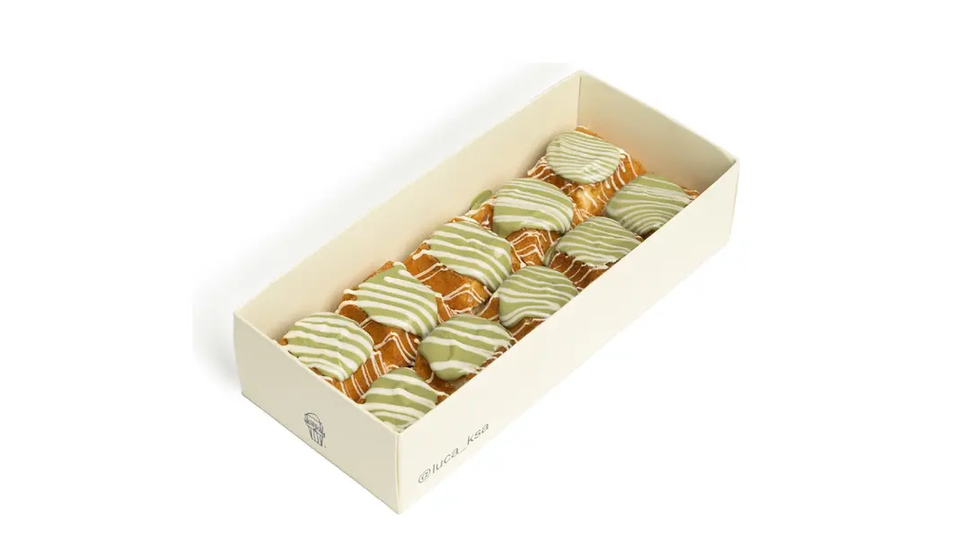 Pistachio Mini Waffle