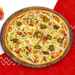 بيتزا تاكو لحم البقر واسطة