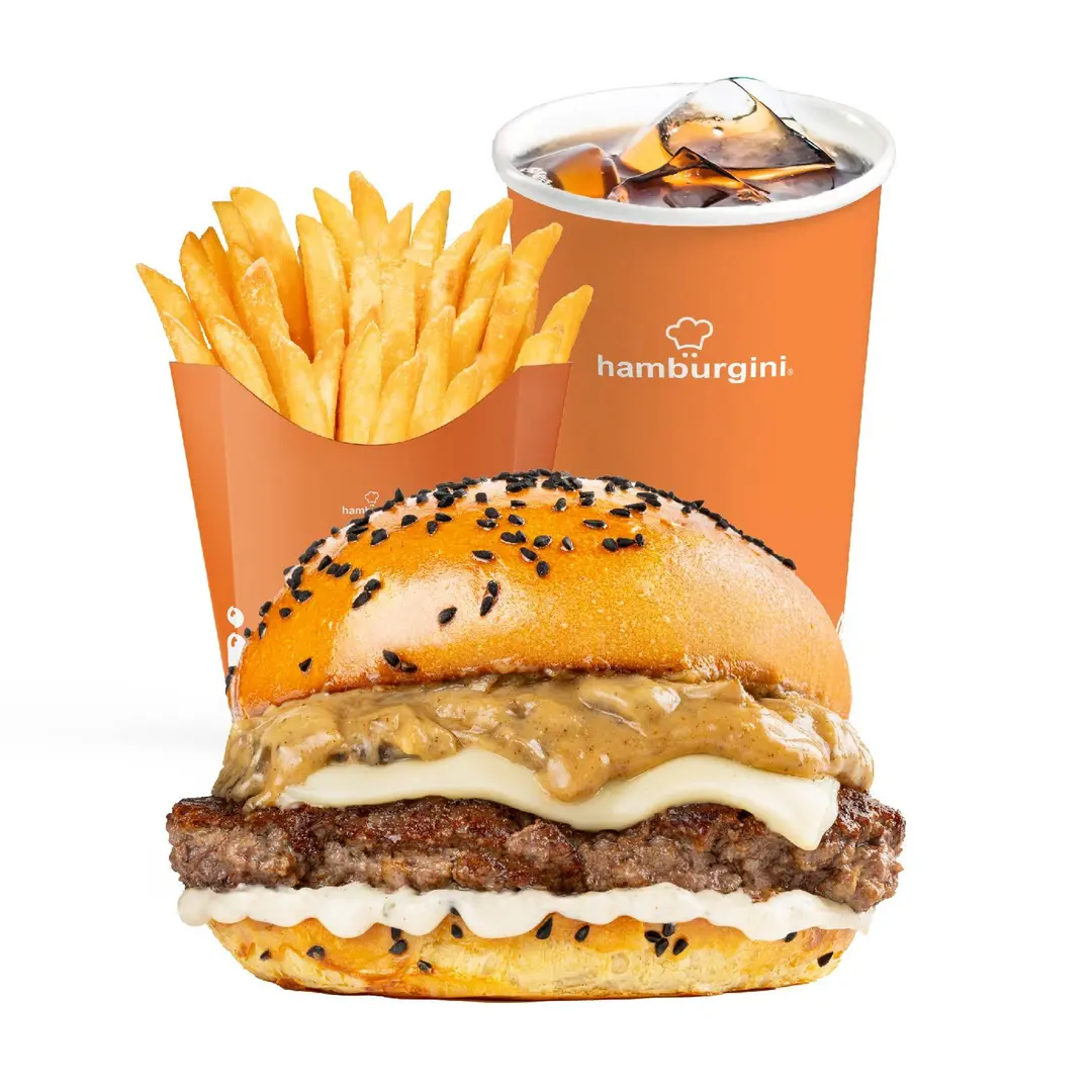 Truffle Burger Combo.