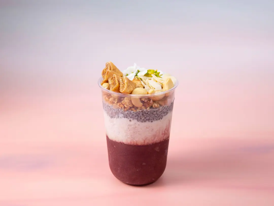 Assorted Nuts & Fig Parfait