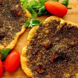 Lebanese Zaatar Pie