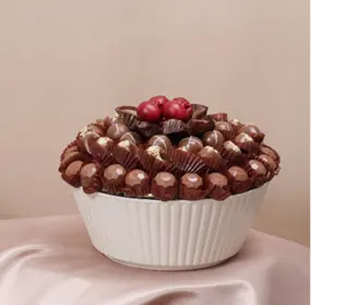 صينية شوكولاتة فاخرة صغيرة