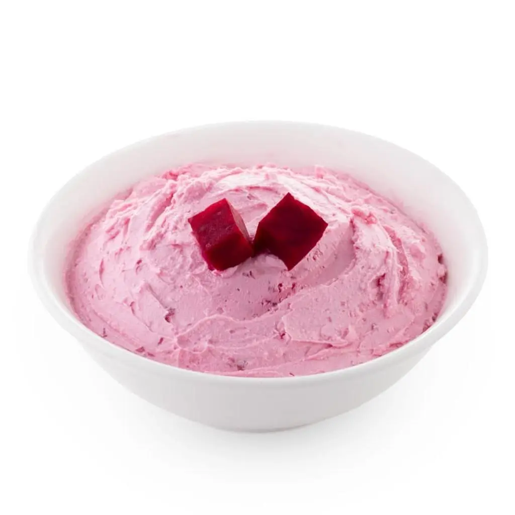 Beetroot Cheese with Nuts