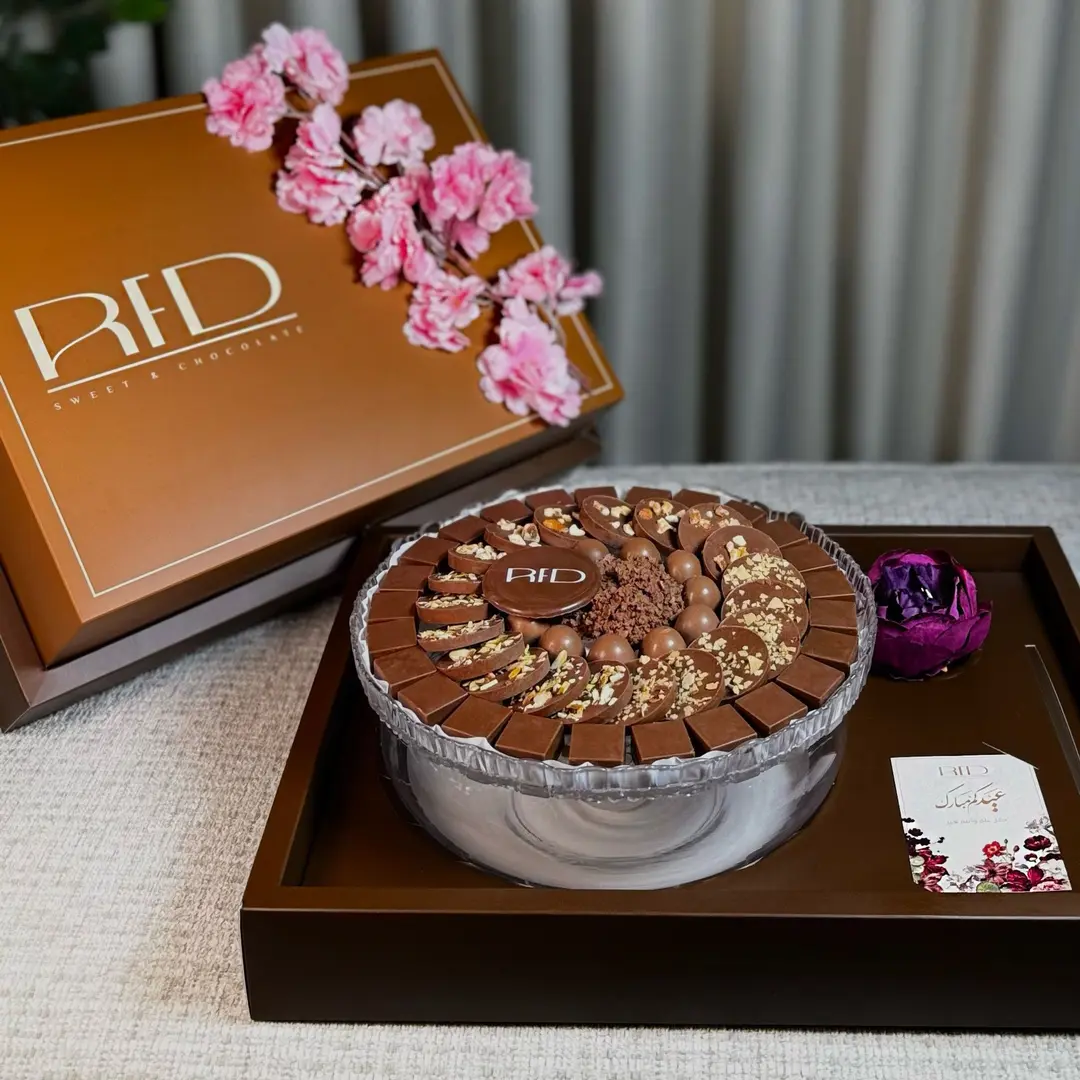 Luxury Vase Belgian Chocolate Mix