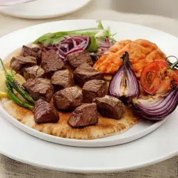 أوصال لحم بدون أرز