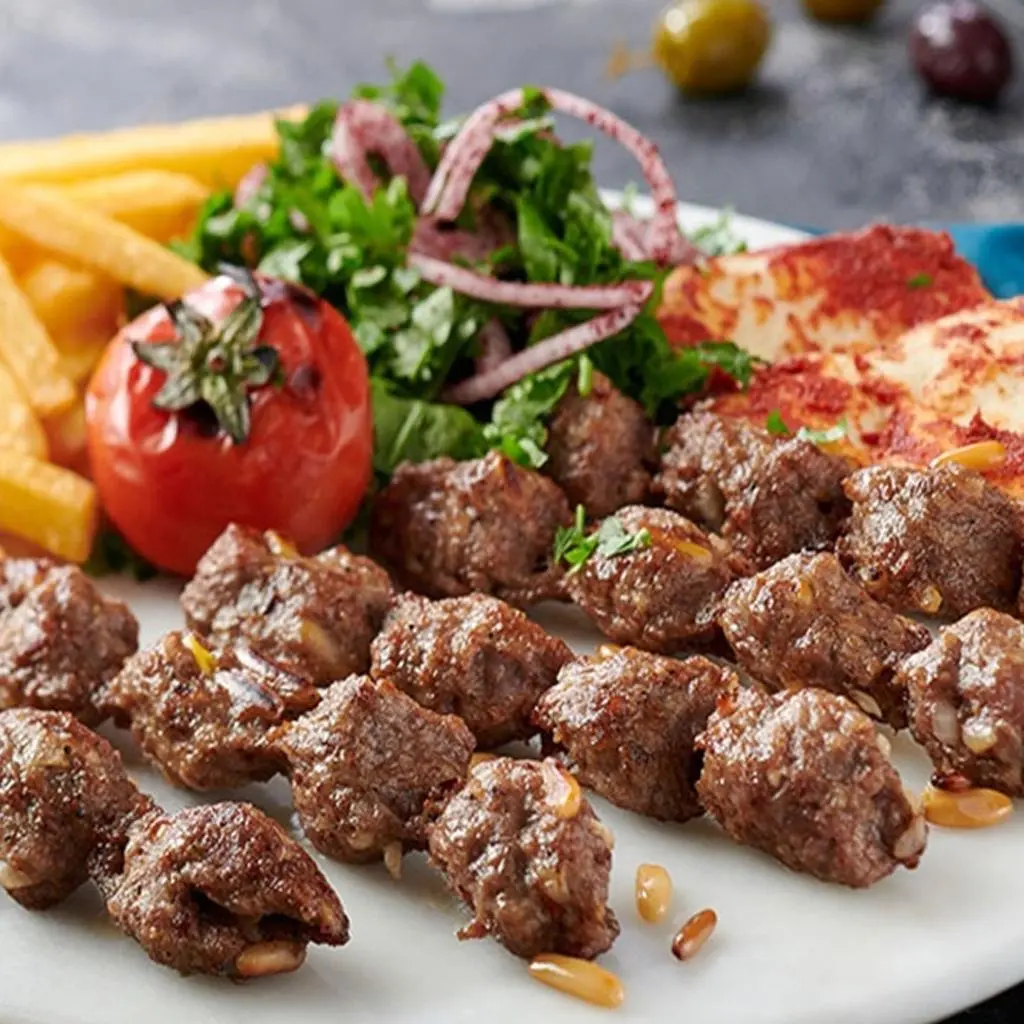 كباب بالصنوبر