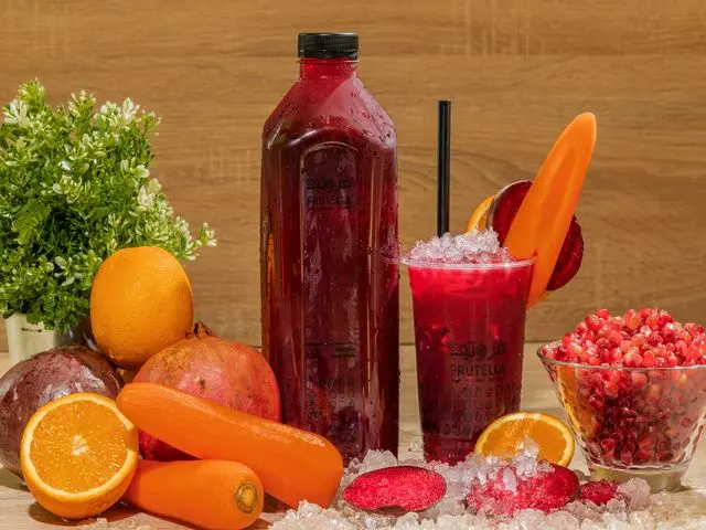 Pomegranate, Beetroot, Carrot And Orange large