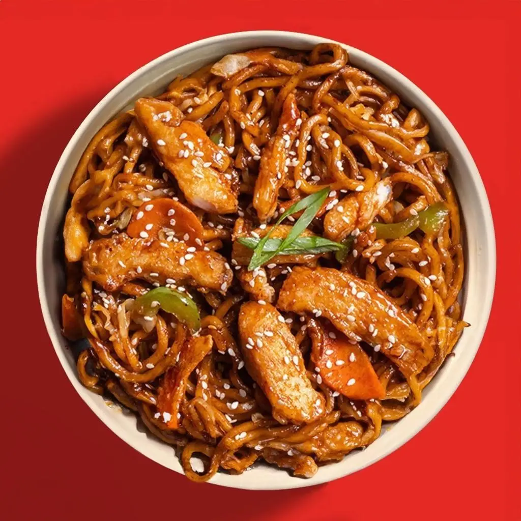 Soft Chicken Noodles