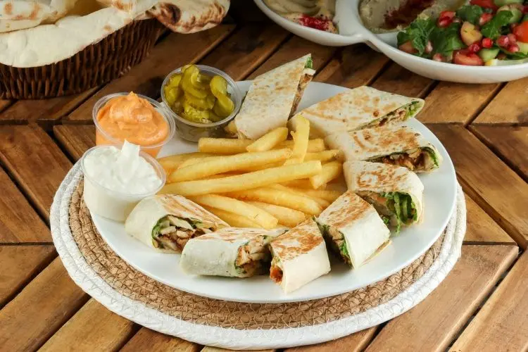 شاورما دجاج عربي