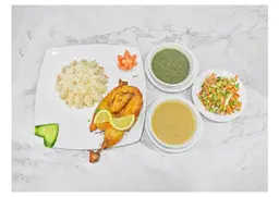 طبق محمرة دجاج مع أرز