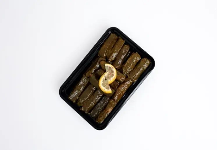 Grape Leaves Plate