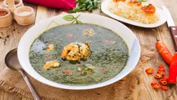Shrimp Molokhia