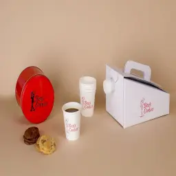 بوكس هوت شوكلت  + بايت كوكيز 40 حبة