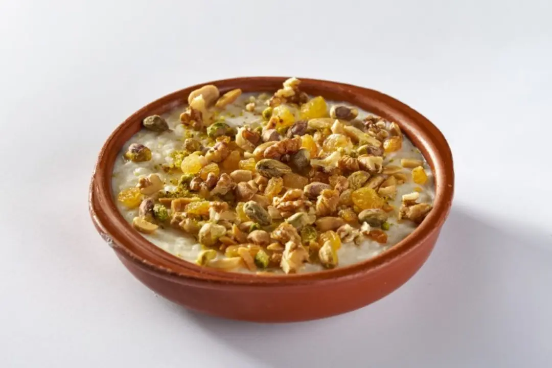 Rice Pudding with Nuts