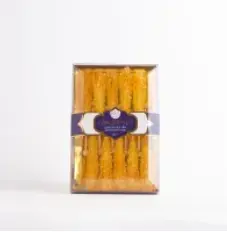 Crystal Sugar with Saffron - 10 Sticks - 200 G