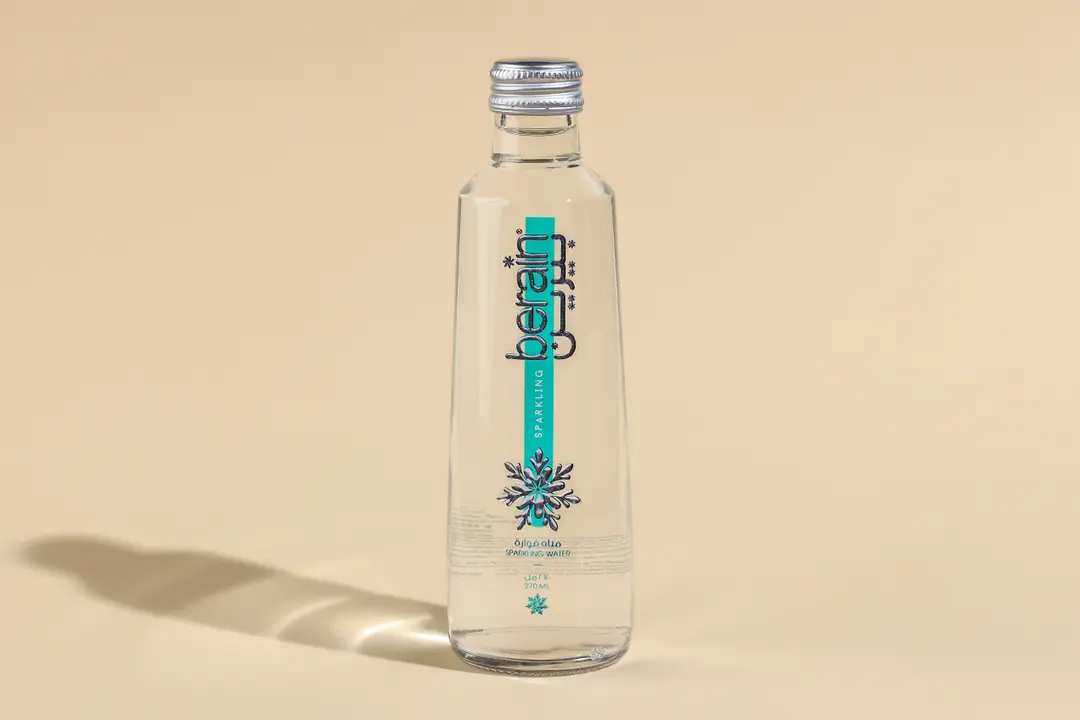 Sparkling mineral water.