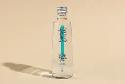 Sparkling mineral water.