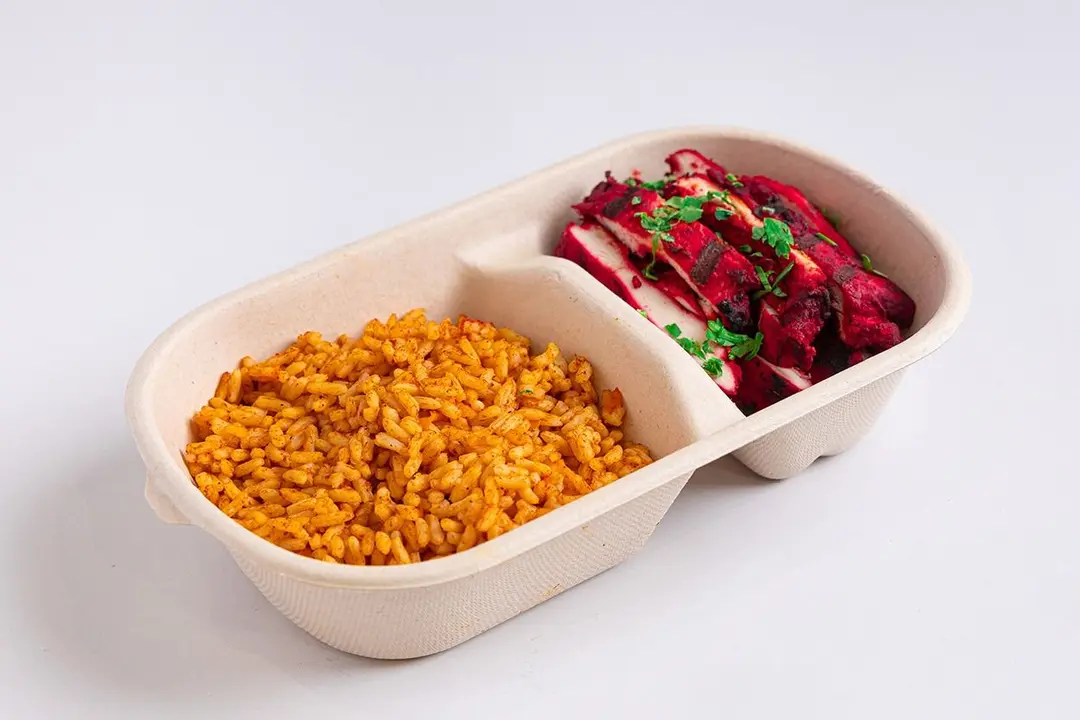 دجاج تندوري مع رز