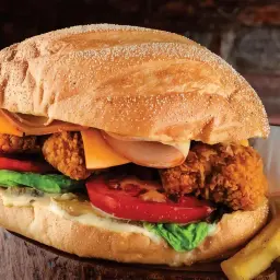 Bucharest Chicken Crispy Burger