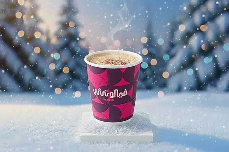 Hot Chocolate with Black Sesame