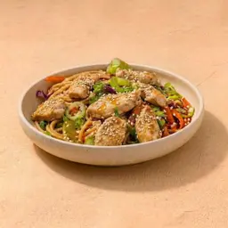 High-Protein Teriyaki Chicken Noodles
