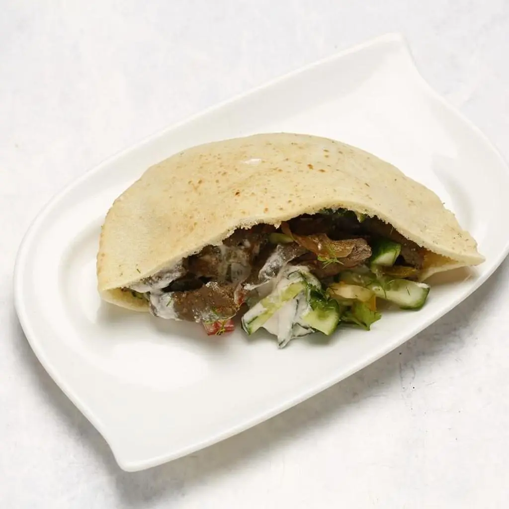 Foul And Falafel Sandwich