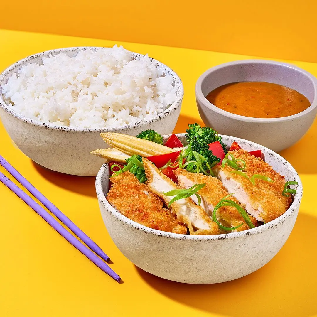 Hot Chicken Katsu with Rice