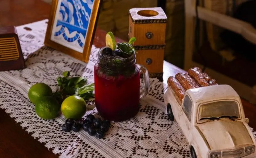 Blueberry Ice tea