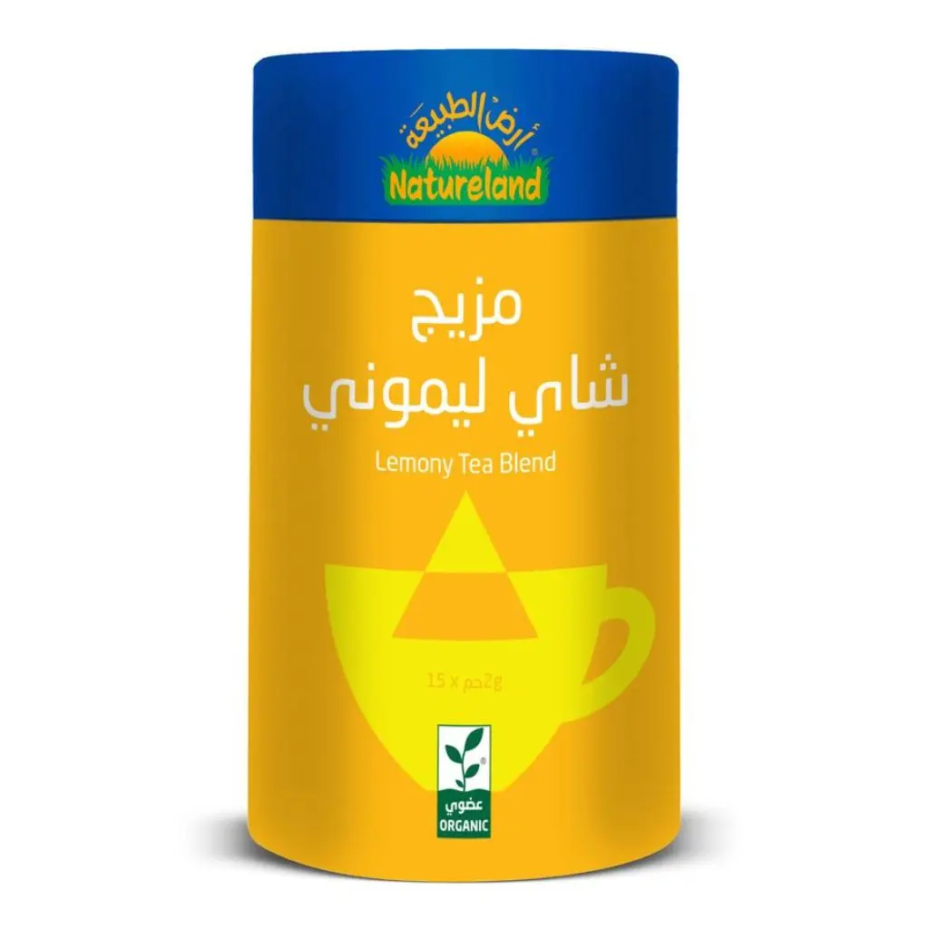 مزيج شاي ليموني عضوي