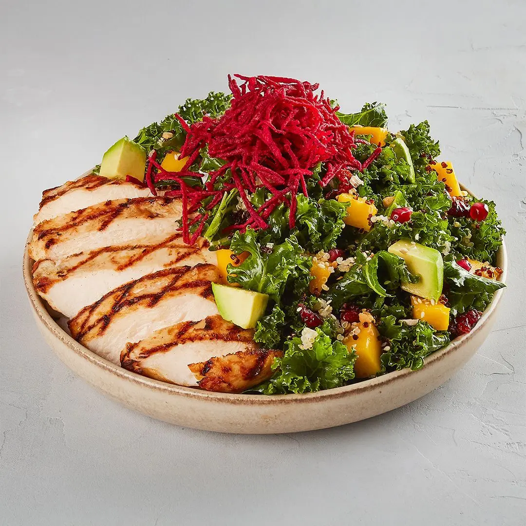 Light Chicken Kale Salad