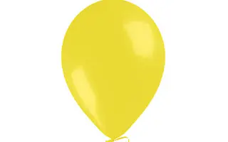 Yellow balloon