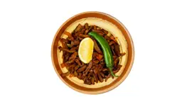 كبده بالحمص