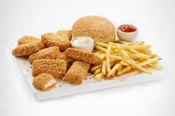 وجبة دجاج مسحب حرّاق – ١٠ قطع