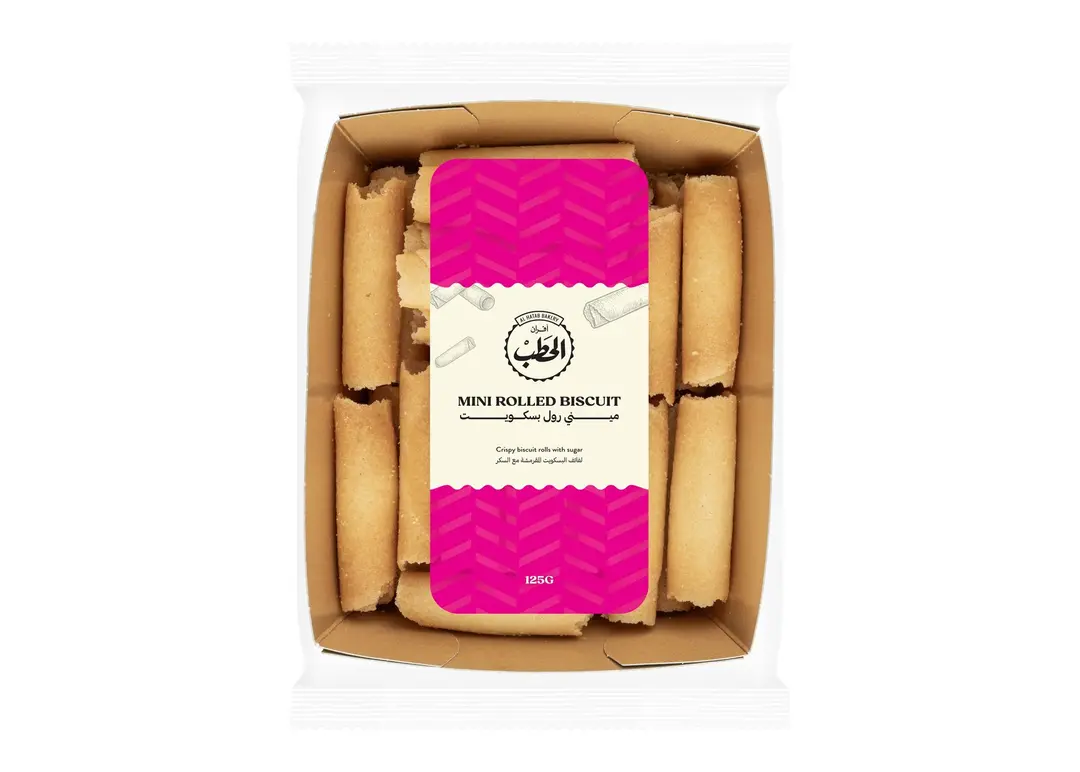 ALHATAB ROLLED BISCUIT W.CHC DECOR 180G