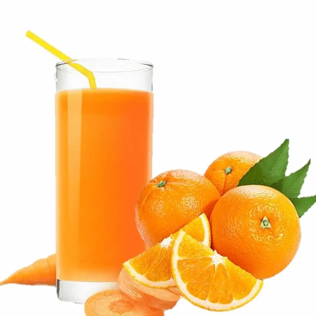 عصير برتقال جزر
