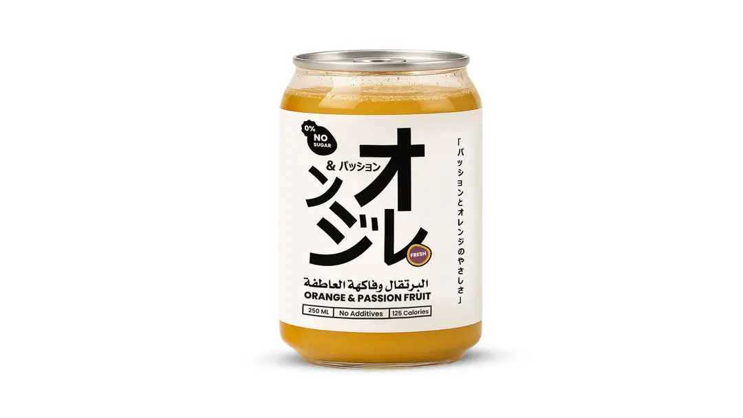 Orange Passion Fruit Juice (250 ml)