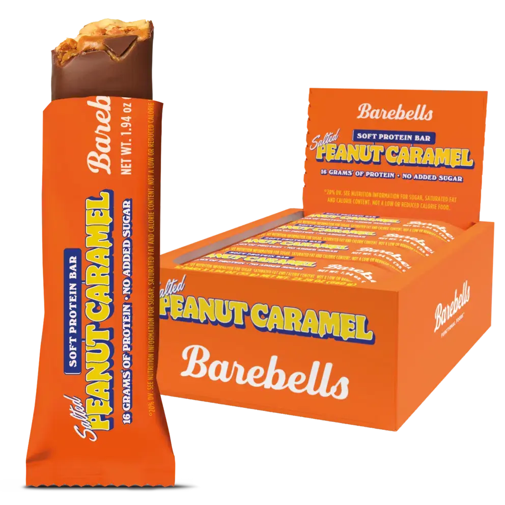 Barebells Soft Protein Bar Salted Caramel & Peanut (Box of 12)