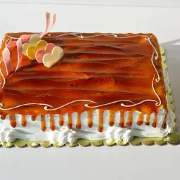 Rectangular Caramel Cake