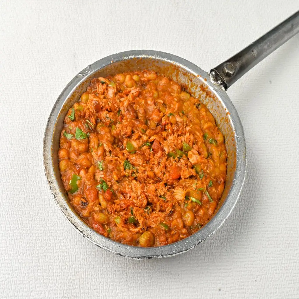 Tuna with Peas