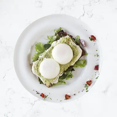 Poached Eggs On Avocado Toast