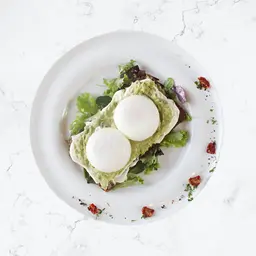Poached Eggs On Avocado Toast