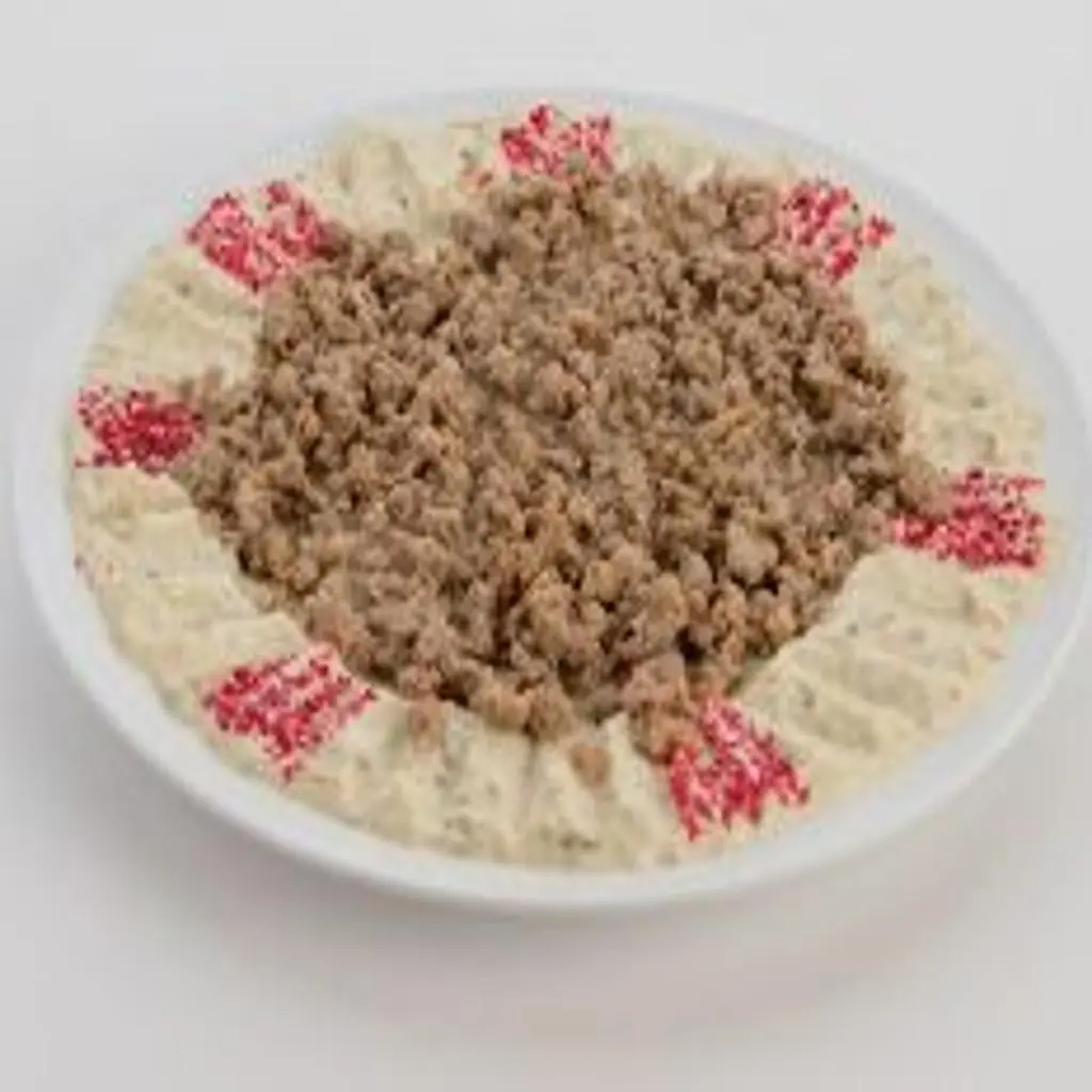 Mutabbal with Fresh Meat