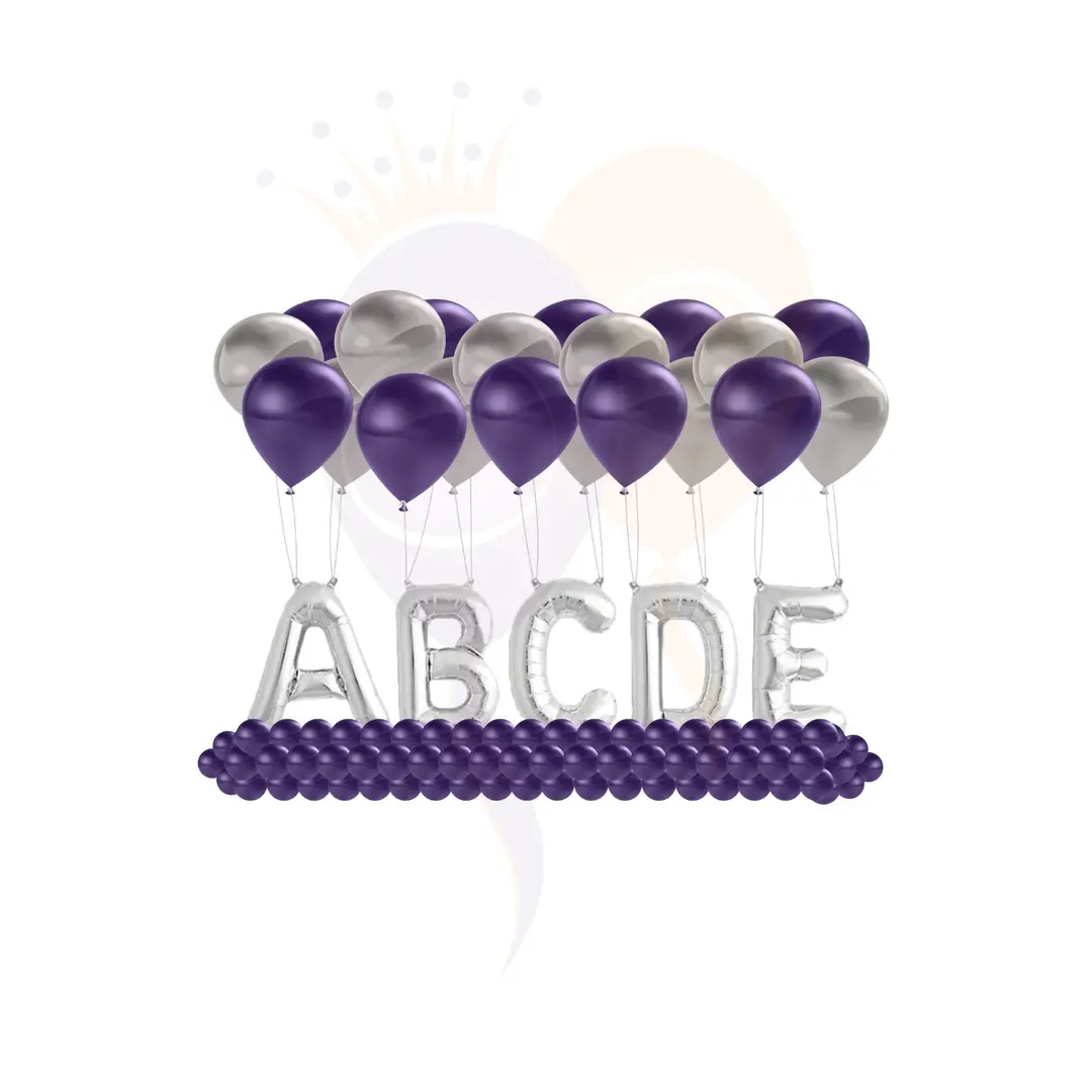 تصميم حروف طائرة (5 حروف)