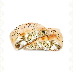 فطيرة لبنة وزعتر