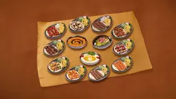 إختار وشكلها 10 أطباق