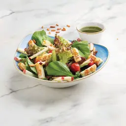 Halloumi Basil Salad
