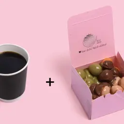 Baby Box: Luqaimat (dumplings), mixed sauce of your choice + coffee of the day